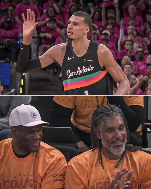 杨瀚森首秀亮相 文班亚马创马刺队史季后赛得分