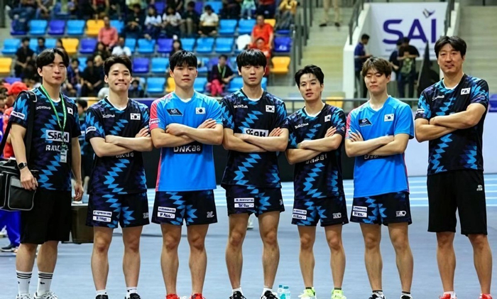 韩国乒乓球队10人名单出炉 集训冲刺备战2026伦敦